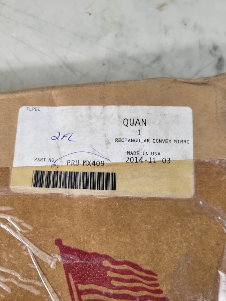 PRUTSMAN RECTANGULAR CONVEX MIRROR PRU MX409