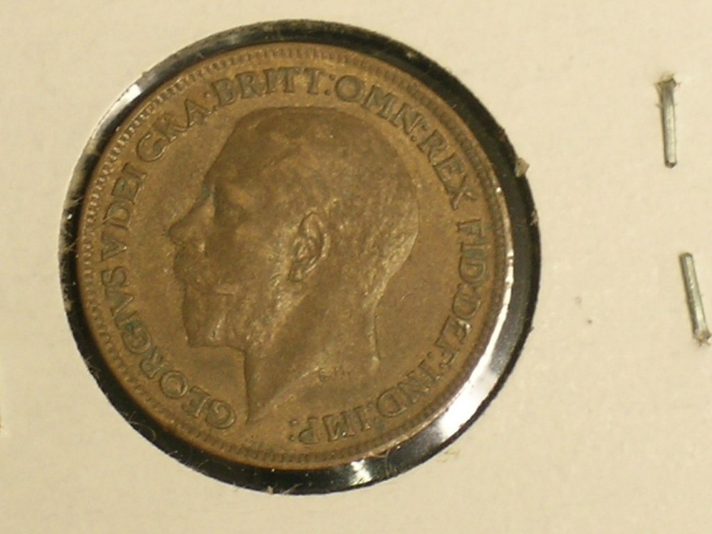 Sharp 1916 Great Britain Farthing - excellent high grade E625-1