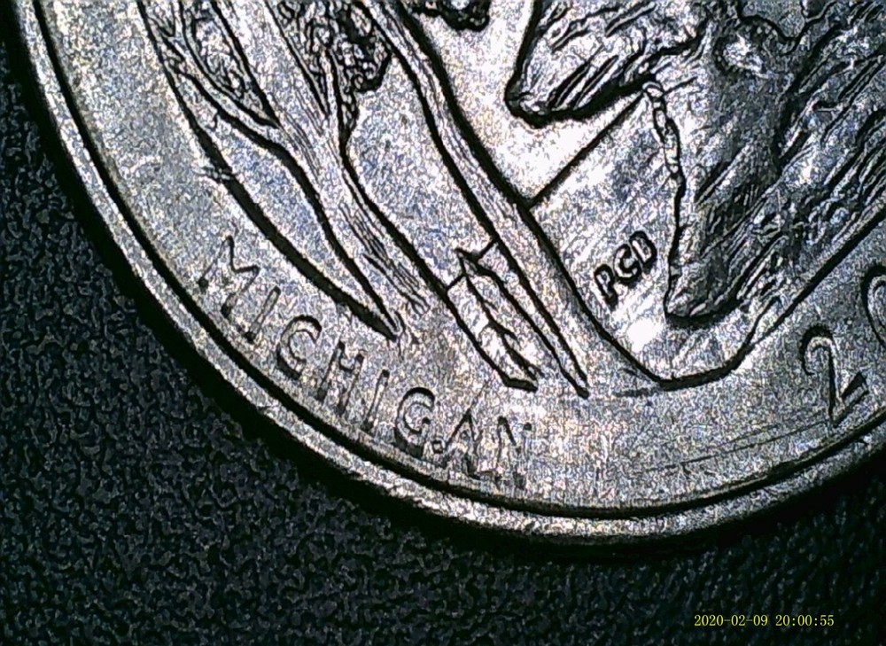 2018-P Pictured Rocks DDO DDR Multi Striked RARE Error Coin