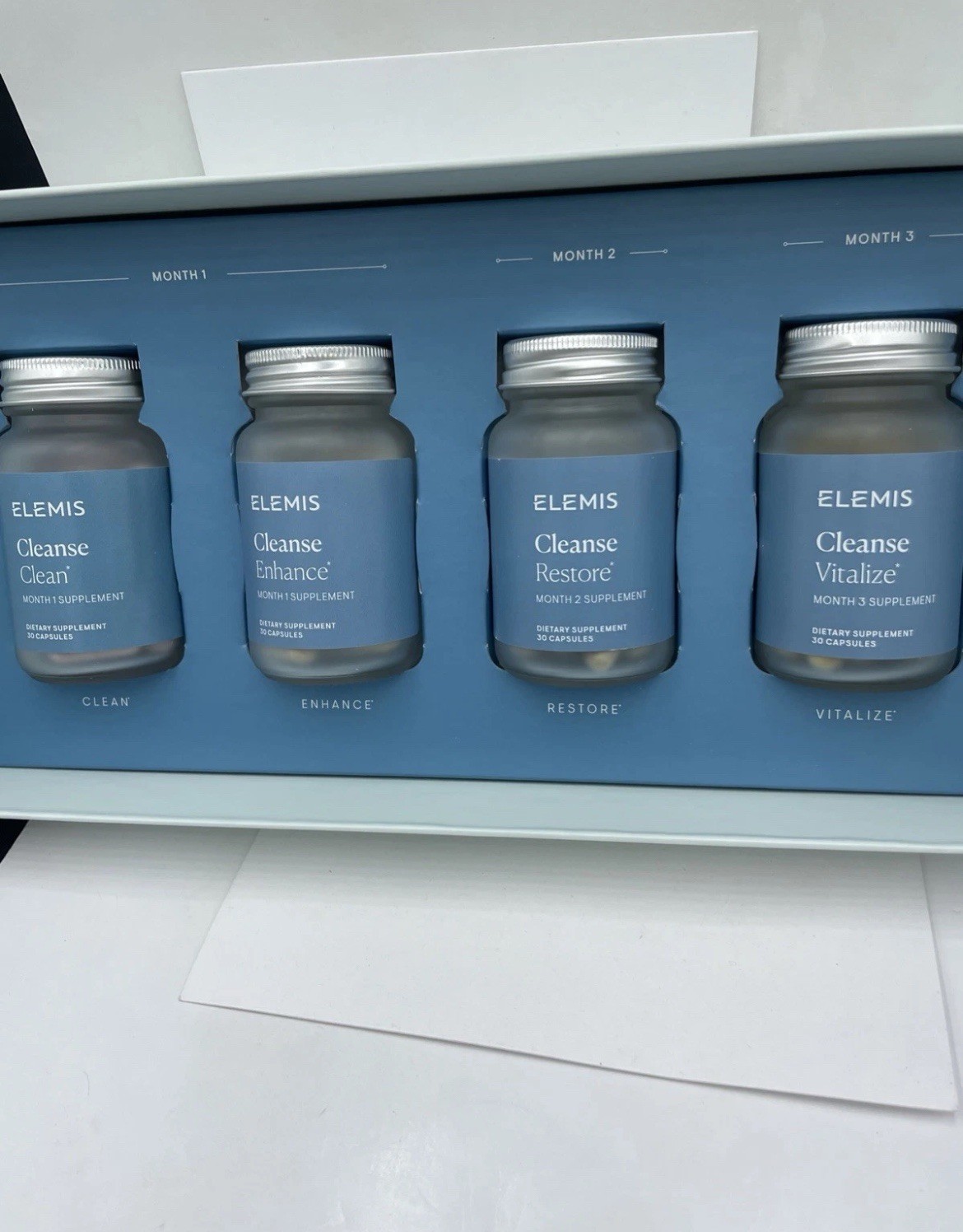 Elemis CLEANSE 90 Day Body Performance System Dietary Supplement Expires 2028