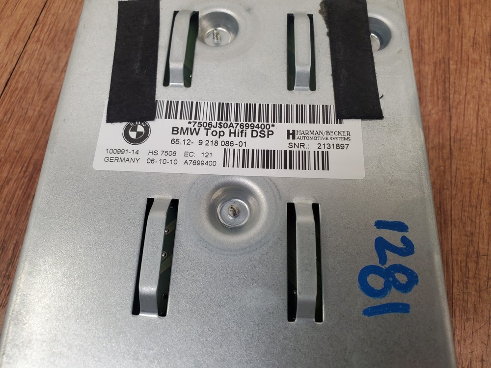 ✅ OEM BMW E82 E88 E90 E92 E93 Audio Amplifier AMP Top Logic 7 L7 HARMAN KARDON