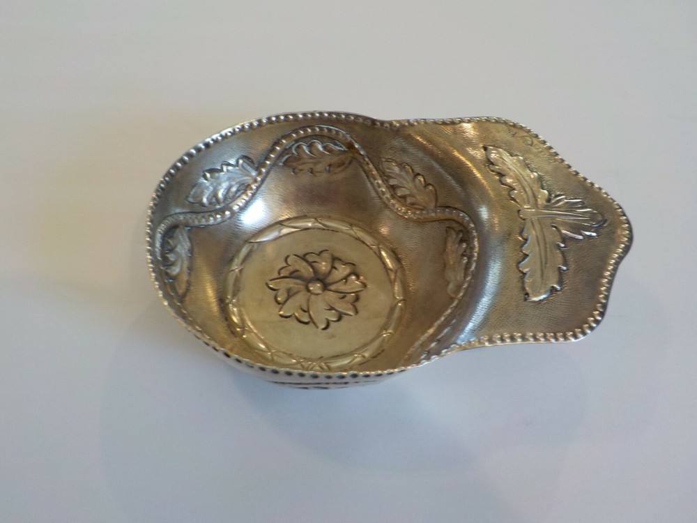 19th Century Continental Silver Hand Crafted Cup / Dish