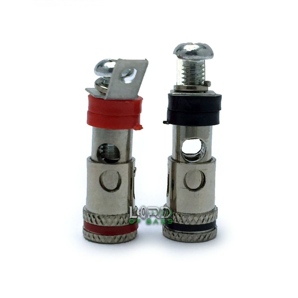 Spring loaded Binding Post Speaker Terminal  For 6.5" Cast Frames