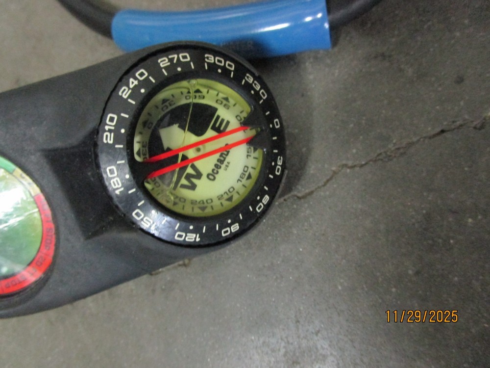 US Divers SE2 Regulator & Oceanic Data Max Sport Computer Untested