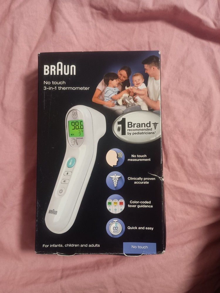 Braun No Touch 3 In 1 Thermometer