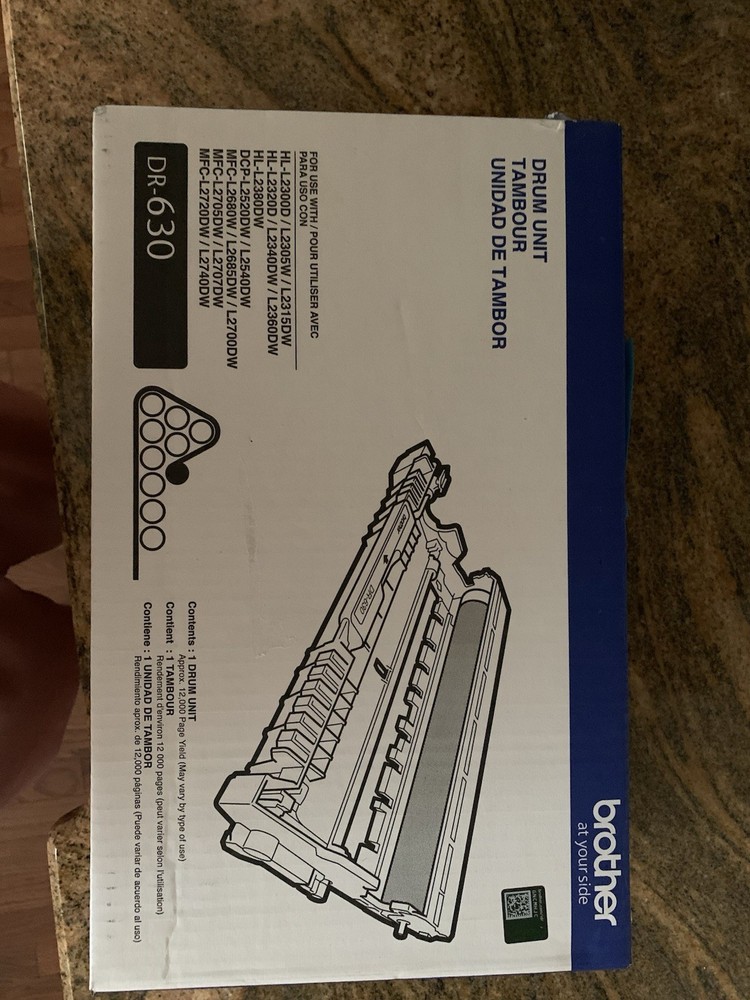 Drum Unit Original - DR-630: For Brother Printer