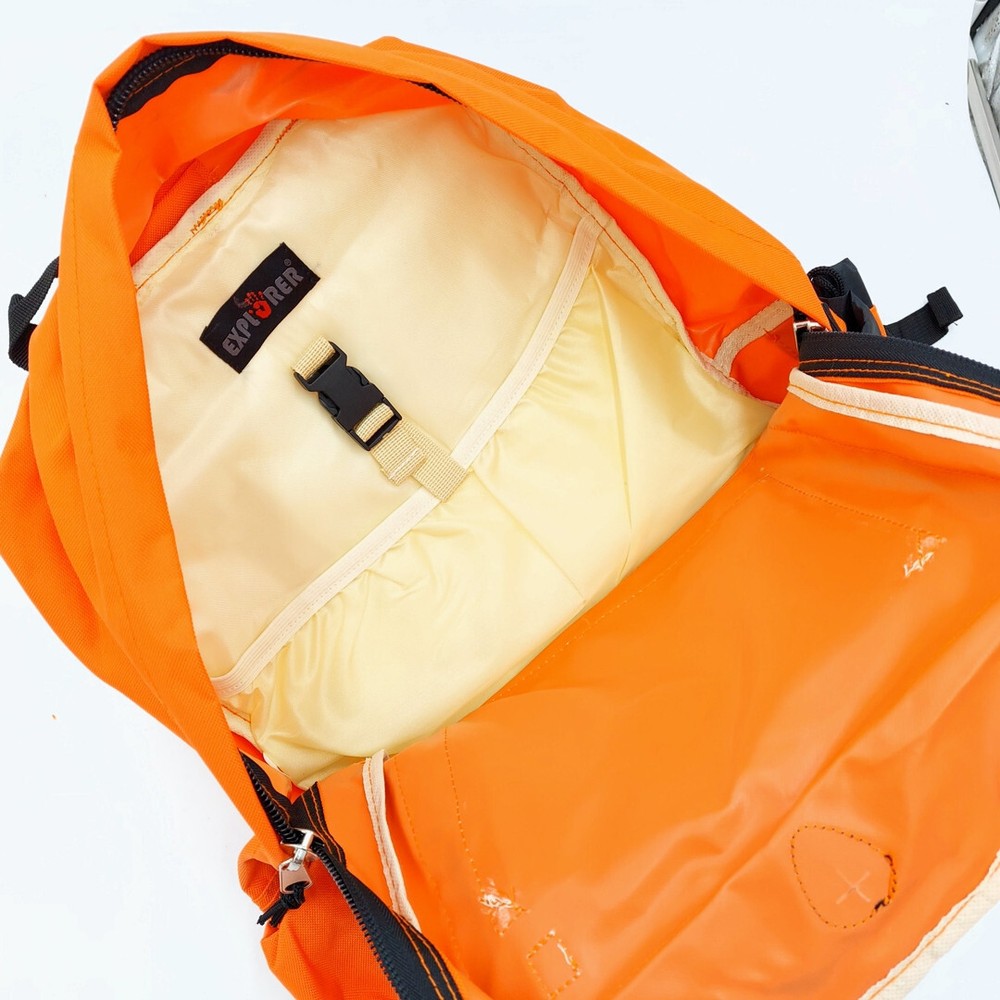 Explorer Extra Large Blaze Orange Hunting Hiking School Backpack