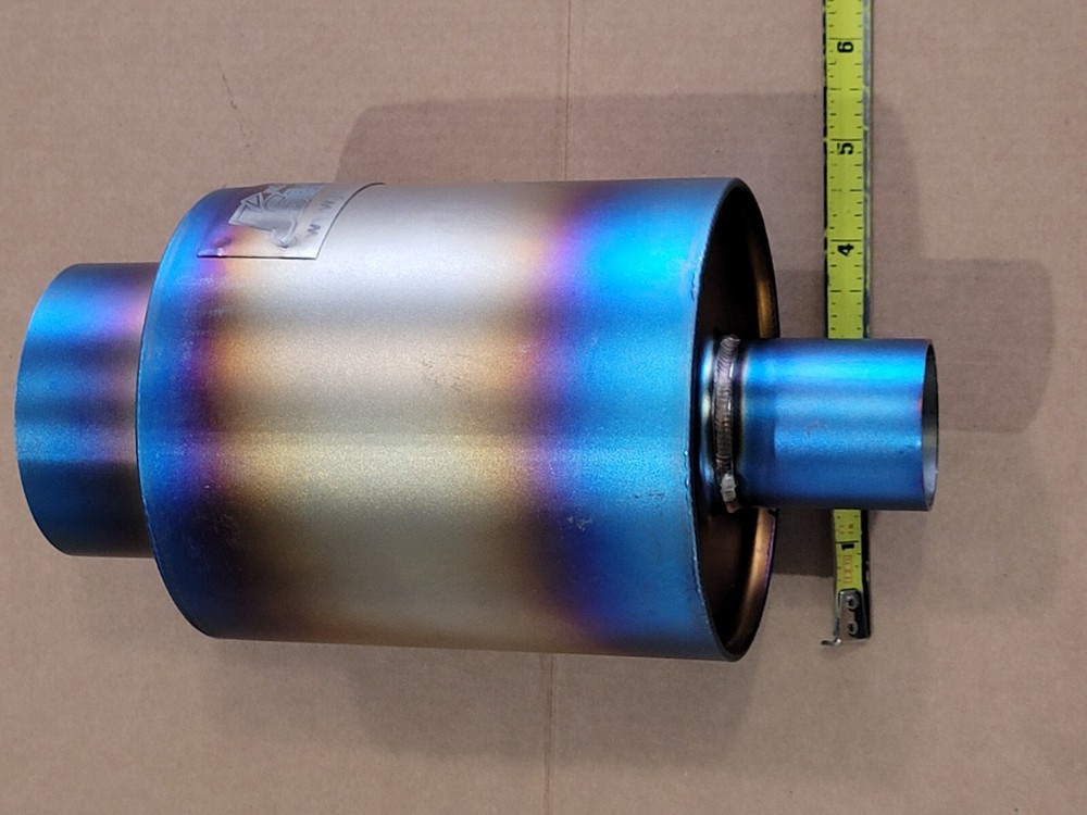 J's Racing Titanium Universal Street Mini Muffler