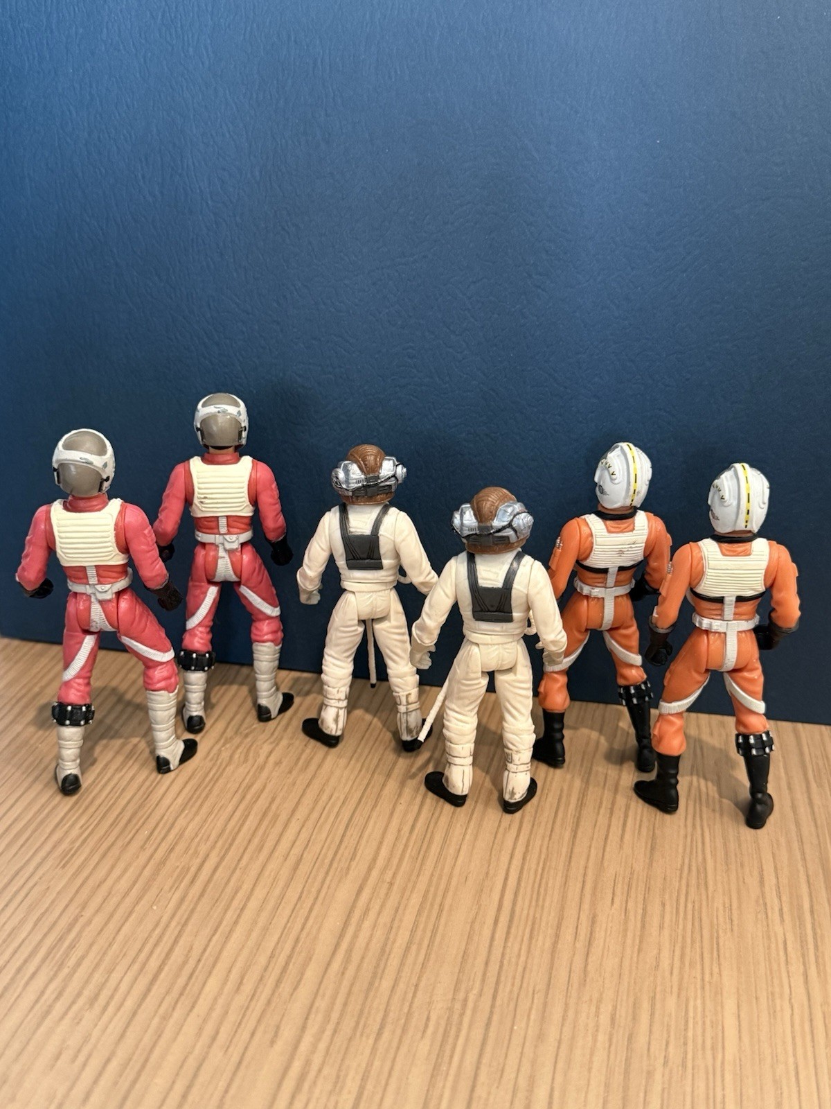 1999 Hasbro Star Wars POTF Rebel Pilots Wedge Antilles Ten Numb Arvel Crynyd lot