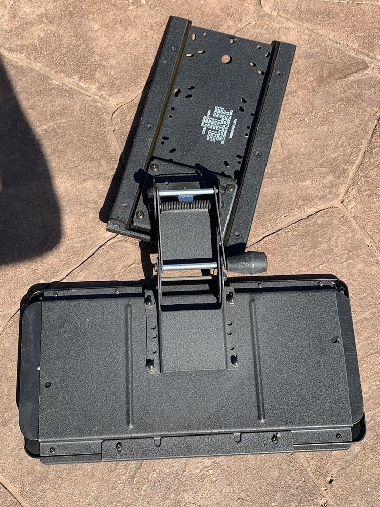 HEAVY-DUTY Computer Keyboard Sliding Platform Under Desk Mountable