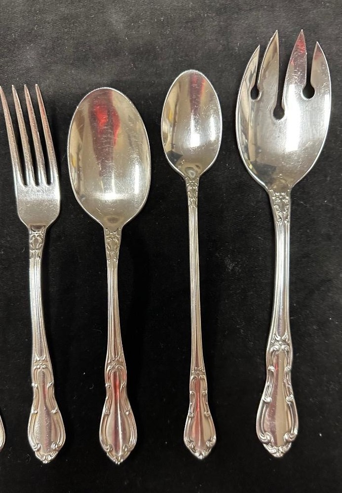 10 Pieces Towle Merrimack Pattern Stainless Flatware Silverware Mixed Lot