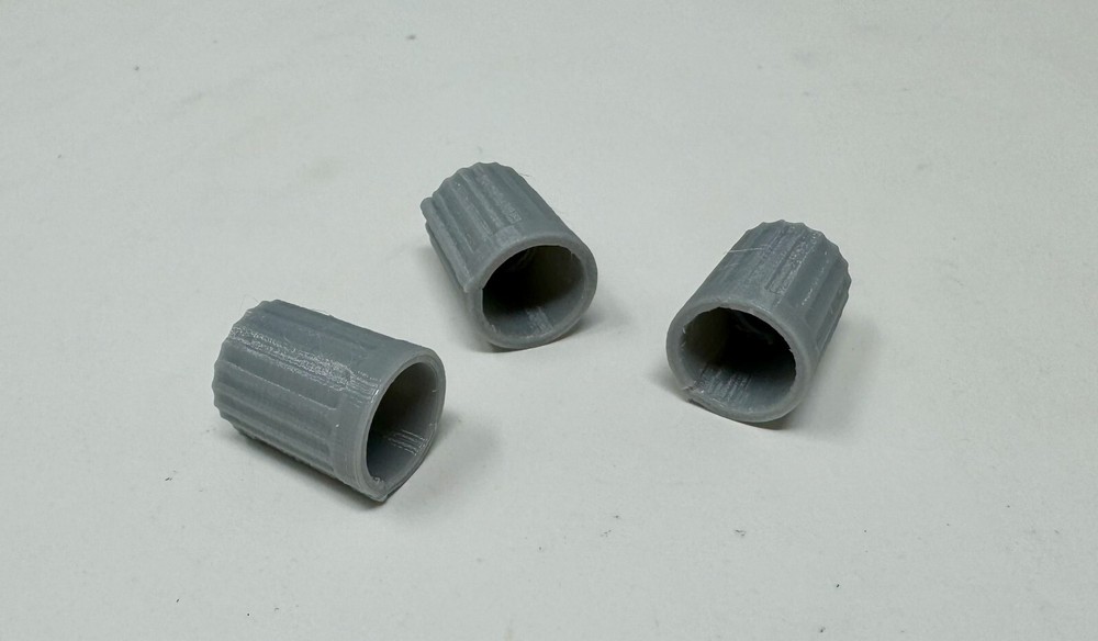 3 PCS Tektronix 366-2041-03 Knobs With Pointer 2465B, 2467B, 2445B, 2465A, 2467