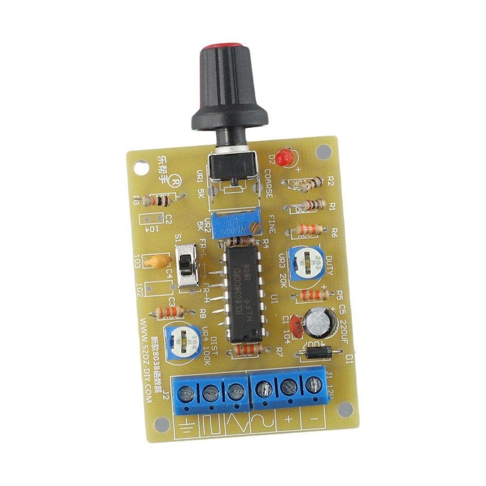 Function Signal Generator Circuit Board ICL8038 DIY Kit for Wave Output