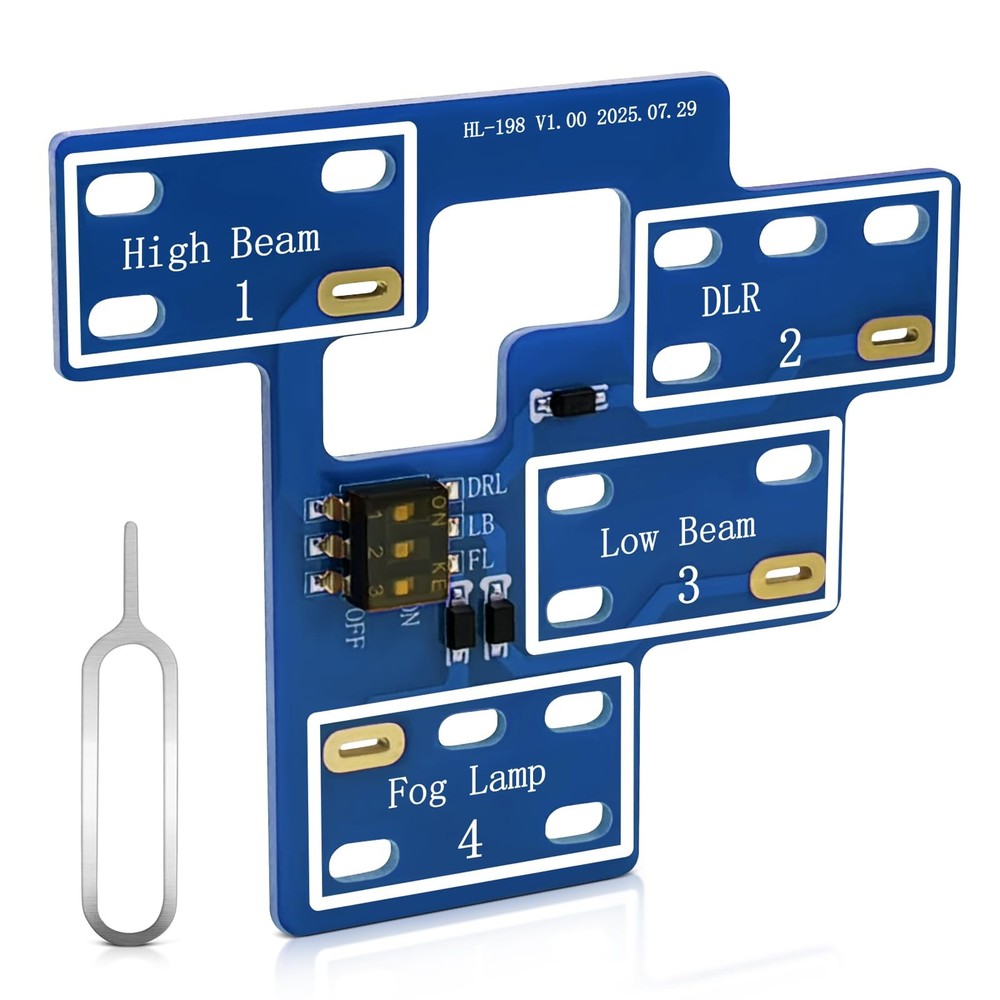 8 high Mod Customizable 6 High with DRL Lights Module 8 mod - BLUE