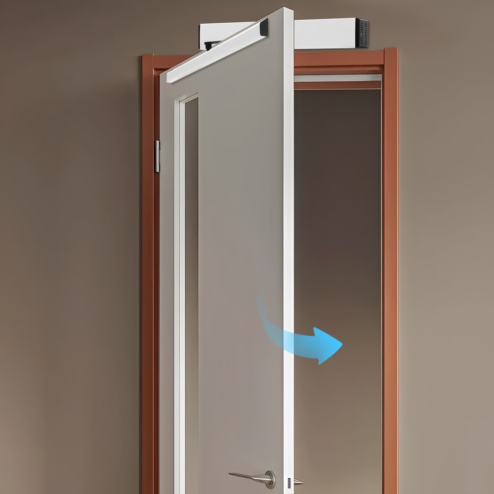 Automatic Swing Door Opener With Control Panel & Switches With Remote Controls