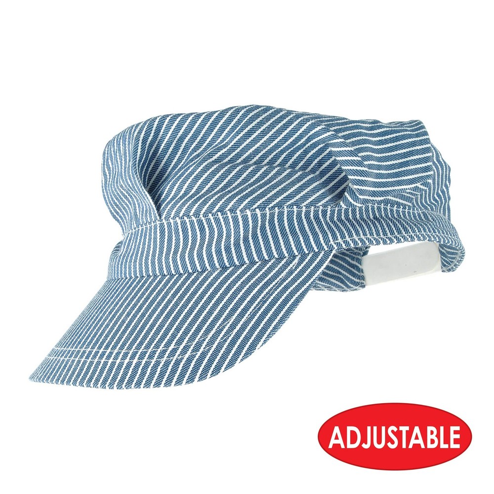 Train Engineer Hat -Blue One Size, Multicolor