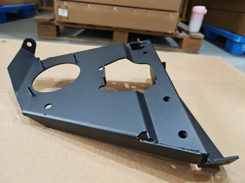 Steel Bumper Bracket Left Side For Peterbilt 579