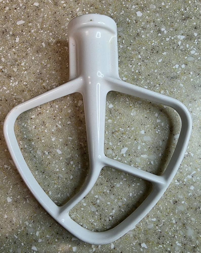 Kitchenaid Bowl-Lift Replacement Paddle (White - GUC)