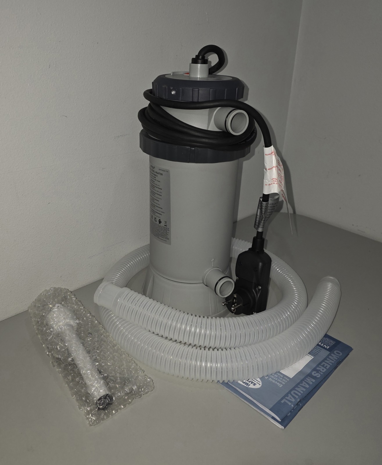 Intex M Pool Heater 28684 HT30220-1 #6941057401904 EU EUROPEAN PLUG - OPEN BOX