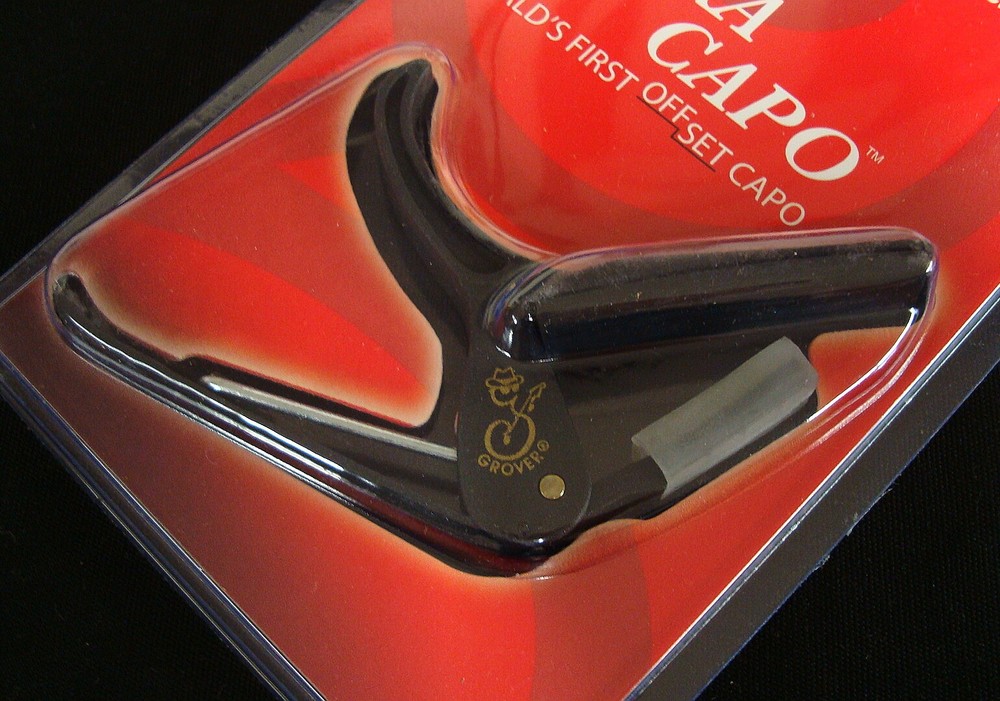 Grover GP750BL Ultra Capo™ Matte Black