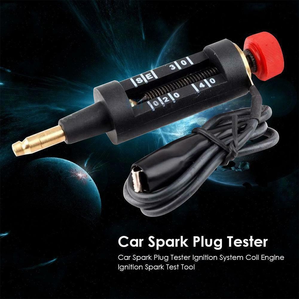 Spark Plug Tester Car Tool Ignition Diagnostic Adjustable Wire Circuit Coil Tool