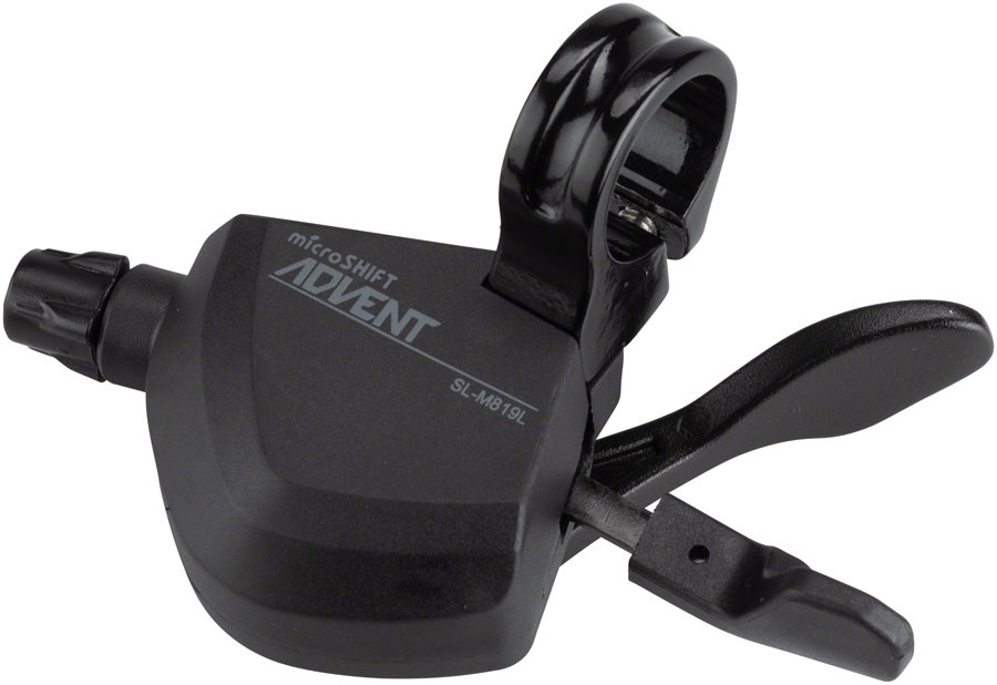 microSHIFT ADVENT Xpress Left Trigger Shifter for 2x9 MTB Bikes, Durable