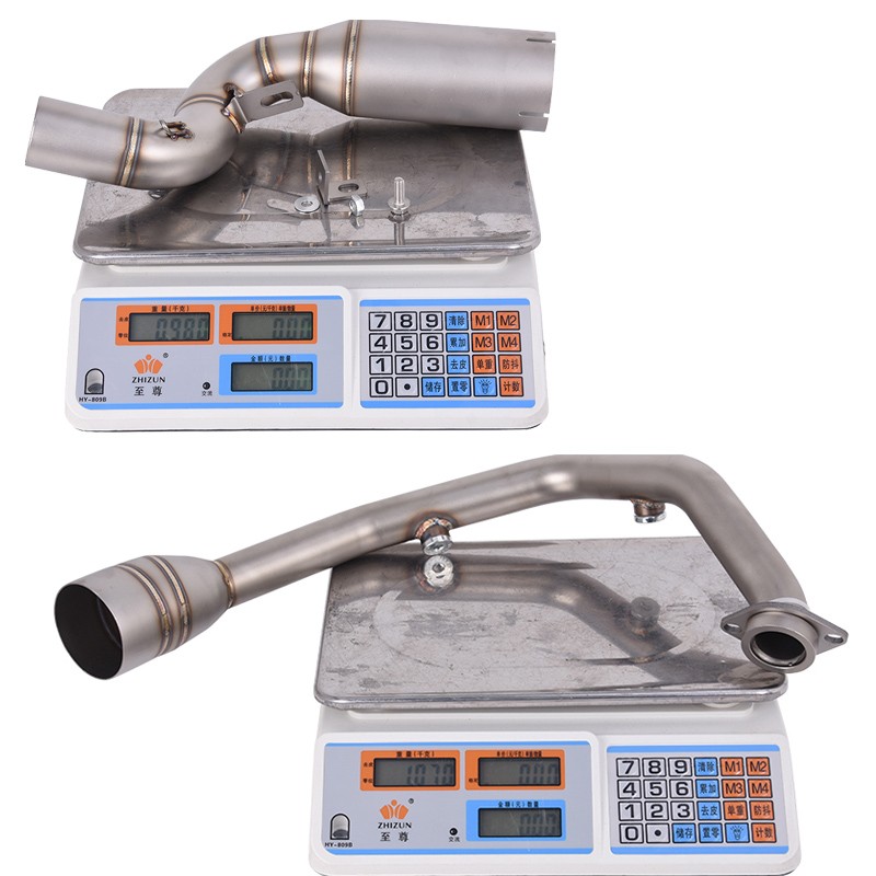 Full System Carbon Muffler Exhaust Link Pipe Modified For Duke 250 390 2025 2026