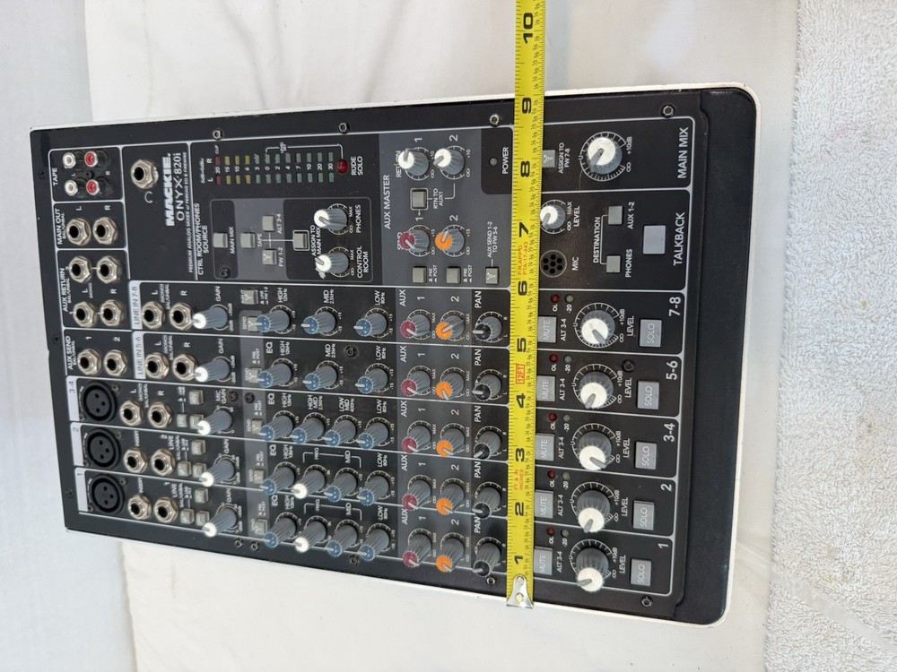 Mackie Onyx 820i Fire Wire Audio Mixer/Interface Great Condition Untested