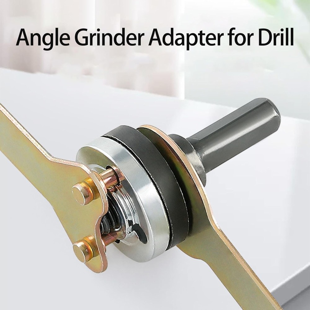 Conversion 10mm Angle Grinding Adapter Connecting Rod Kit For Metal Deburring