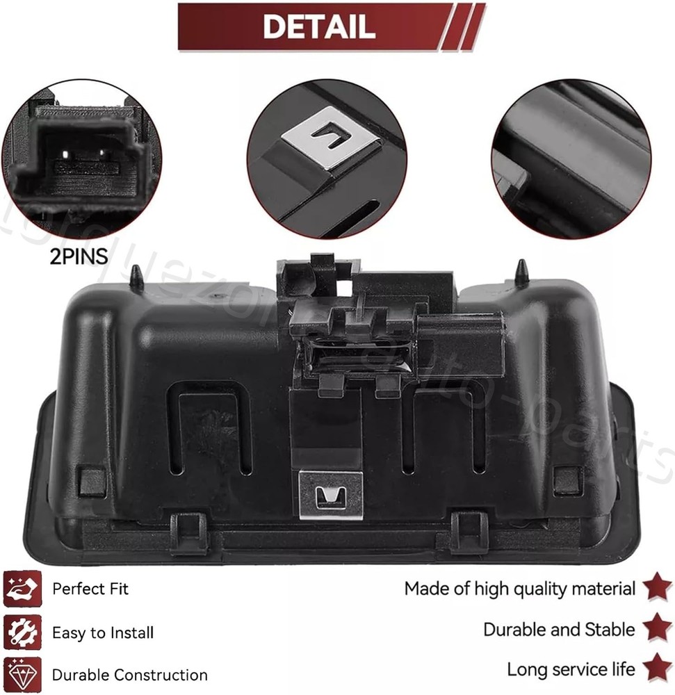 Fit BMW E60 E90 E91 E92 Trunk Handle Lid Lock Release Switch 51247118158 7118158