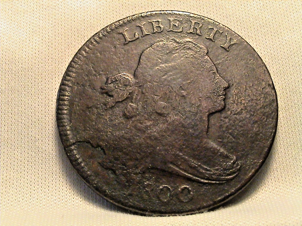 1800 Draped Bust Large Cent S-202 R4+