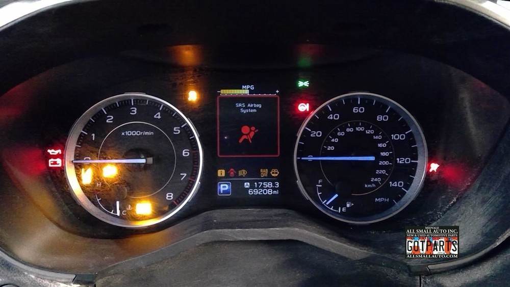 Speedometer MPH Base Fits 19 ASCENT 201647