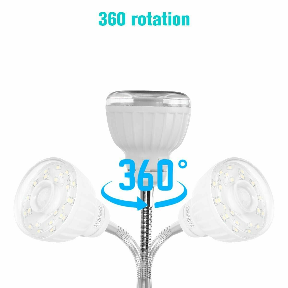 LED Sensor Night Light Motion-Activated AC Outlet Plug-In Wall Stair Lamp Indoor