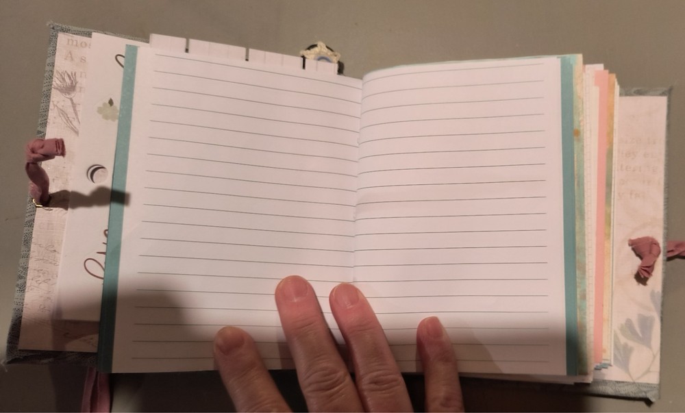 handmade little desk note pad