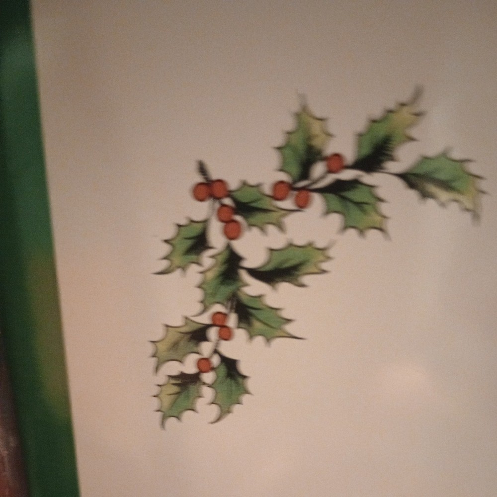 Christmas Tree Spode Four Tile Tray