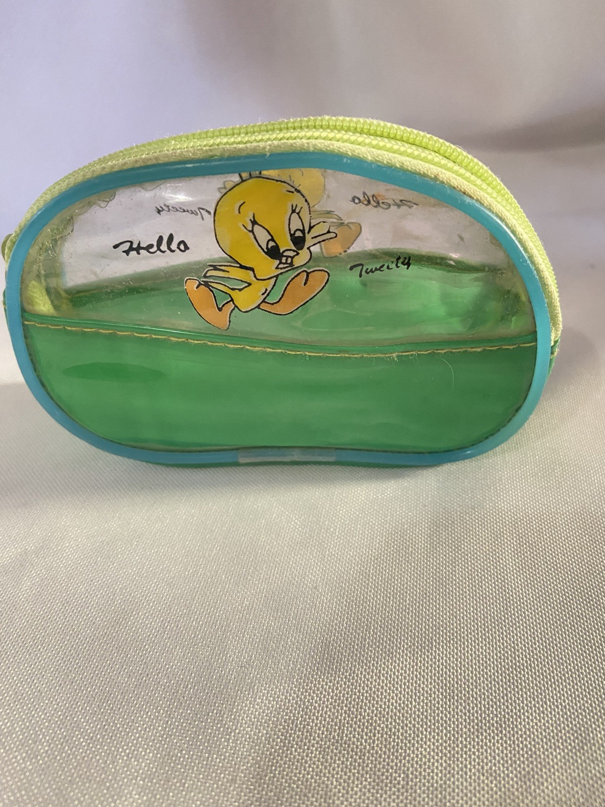 Vintage 1990’s Tweety Bird Plastic Zipper Coin Purse