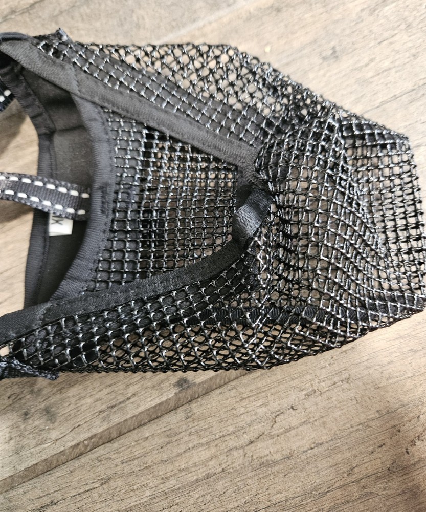 X Large Dog Mesh Black Muzzle