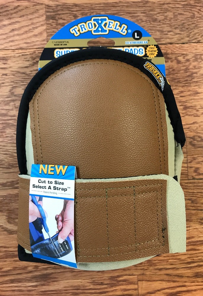 Troxell Leather SuperSoft Large Flooring Kneepads