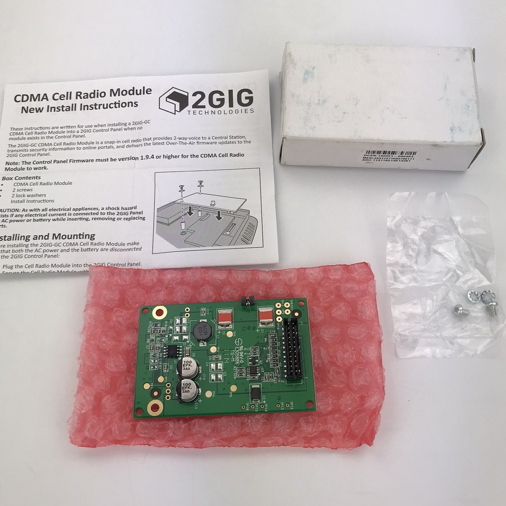 New Linear 2GIG-GCCDMV-A CDMA Cellular Telephone Module New