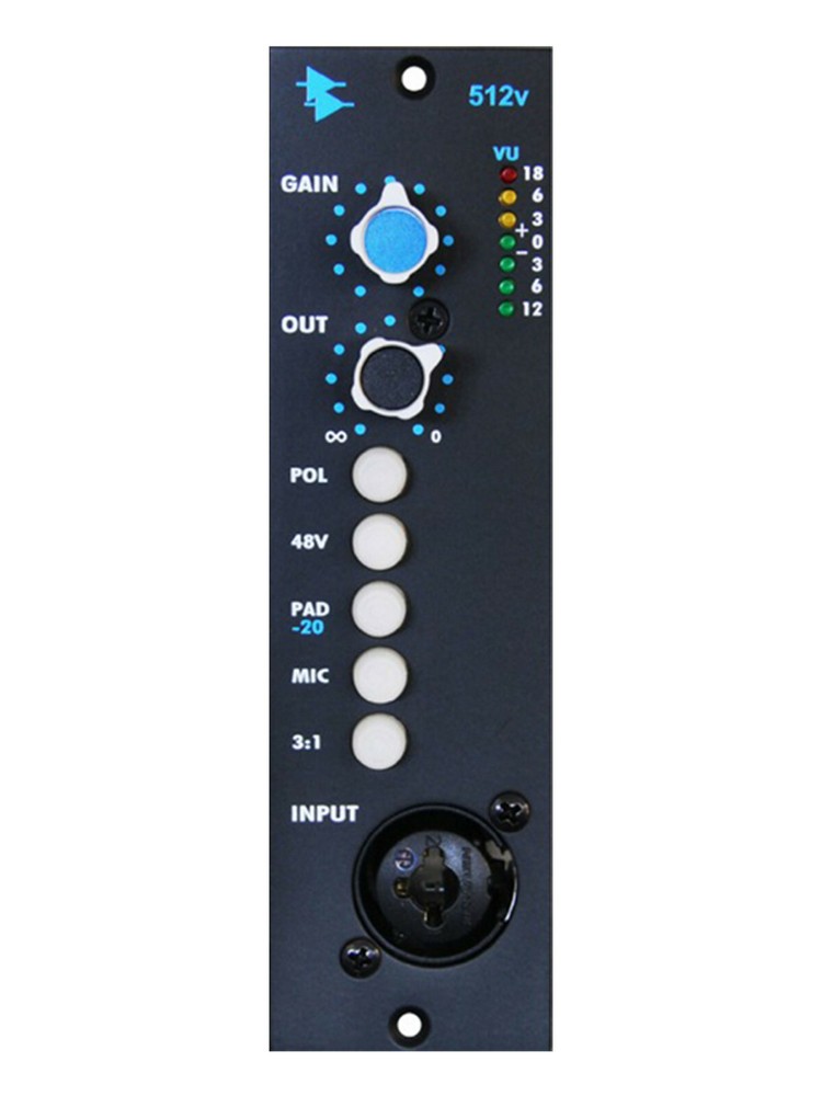 API Audio 512v | 500 Series Mic Preamp | Pro Audio LA