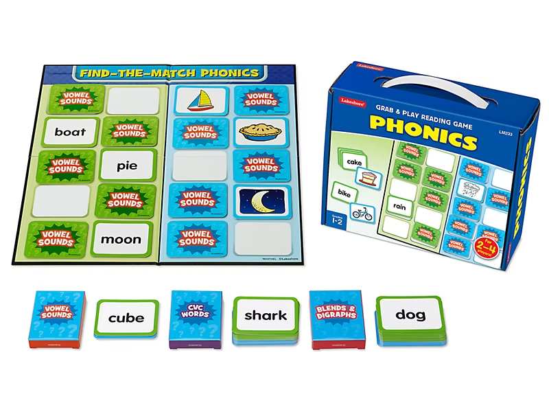 grab & Play reading game phonics