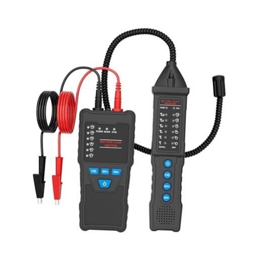 Underground Wire Locator, Cable Tracker 2M Depth 1000ft Range, 110-220V AC/DC,