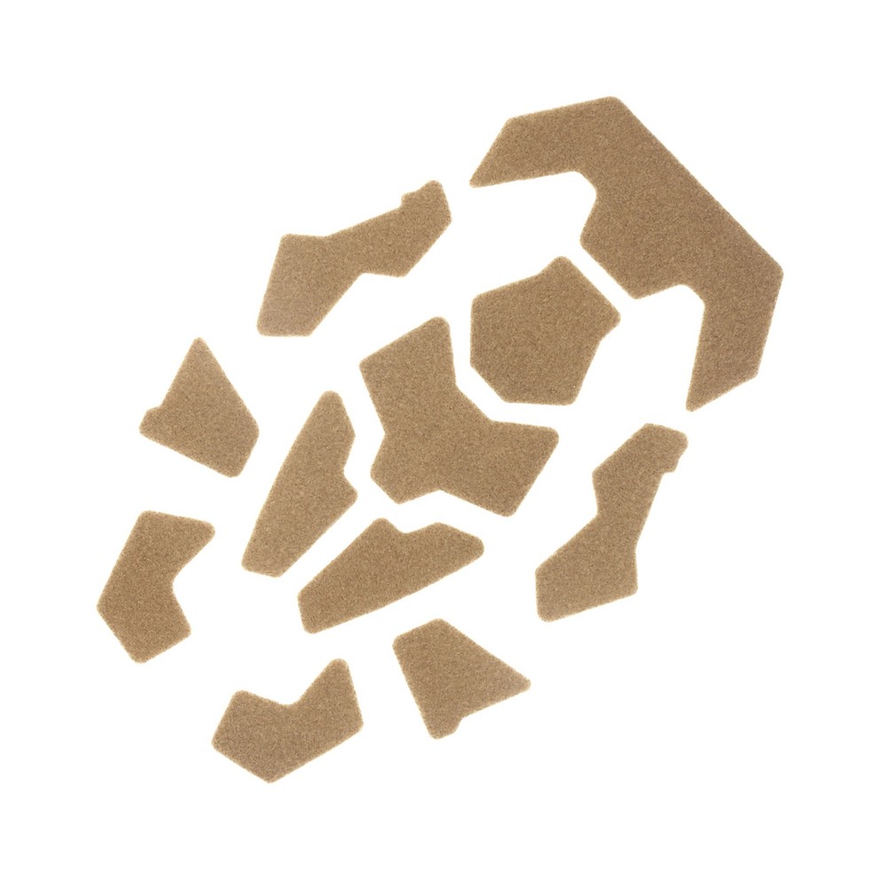 Brown Tactical Fast Helmet Magic Sticker Hook&Loop Fastener Sticky Sticker w