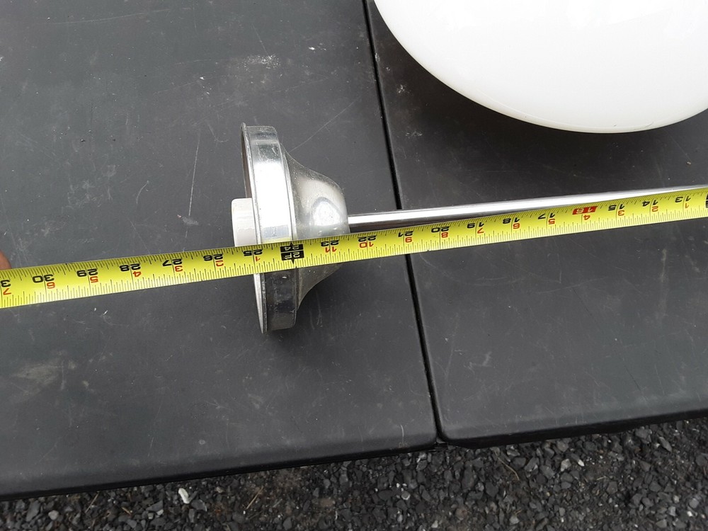 Vintage Art Deco Hanging School Light