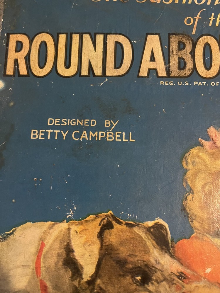 Round About Paper dolls Antique