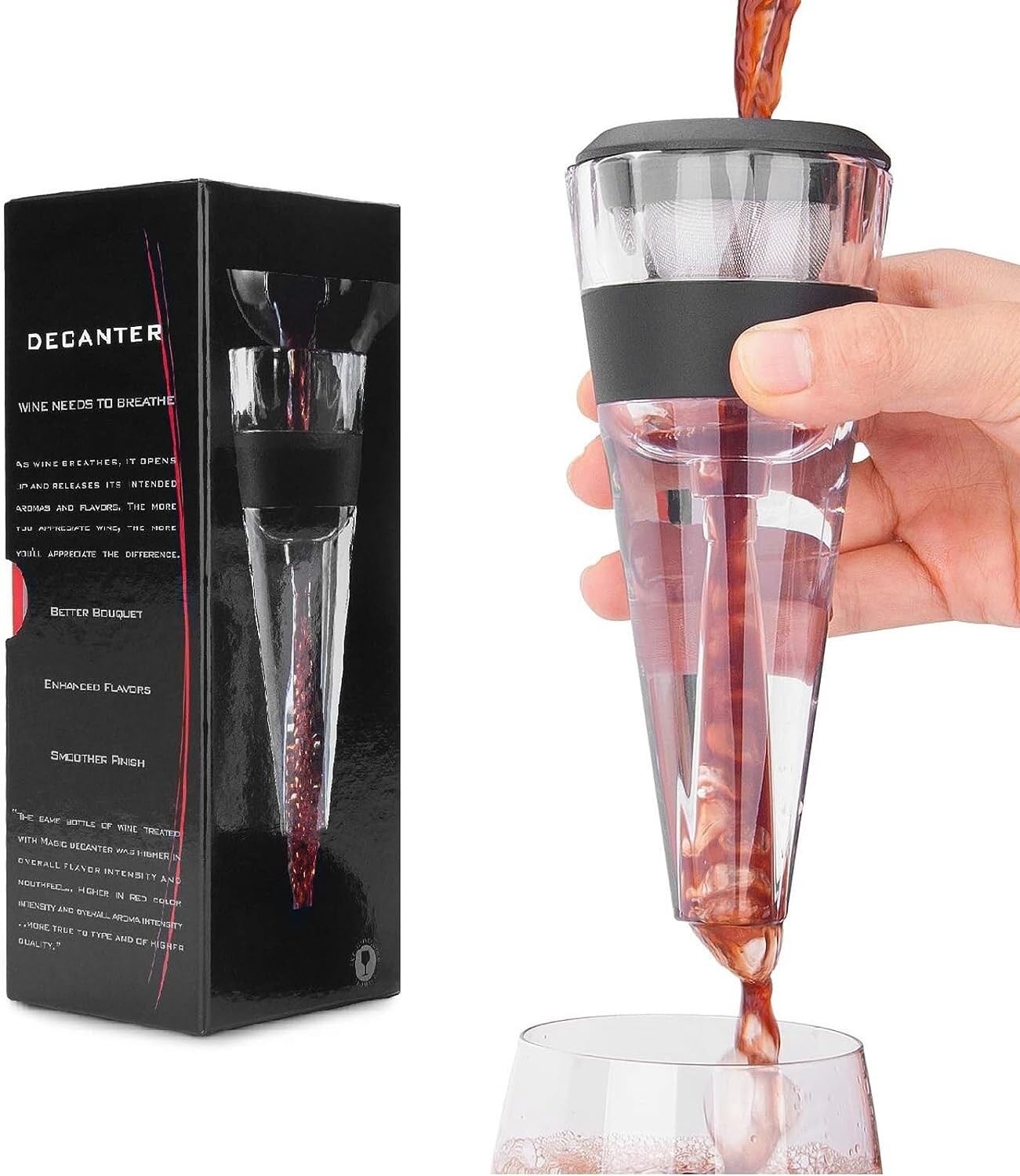 Wine Aerator Purifier Professional Decanter Pourer Home Wine Dispenser Portable