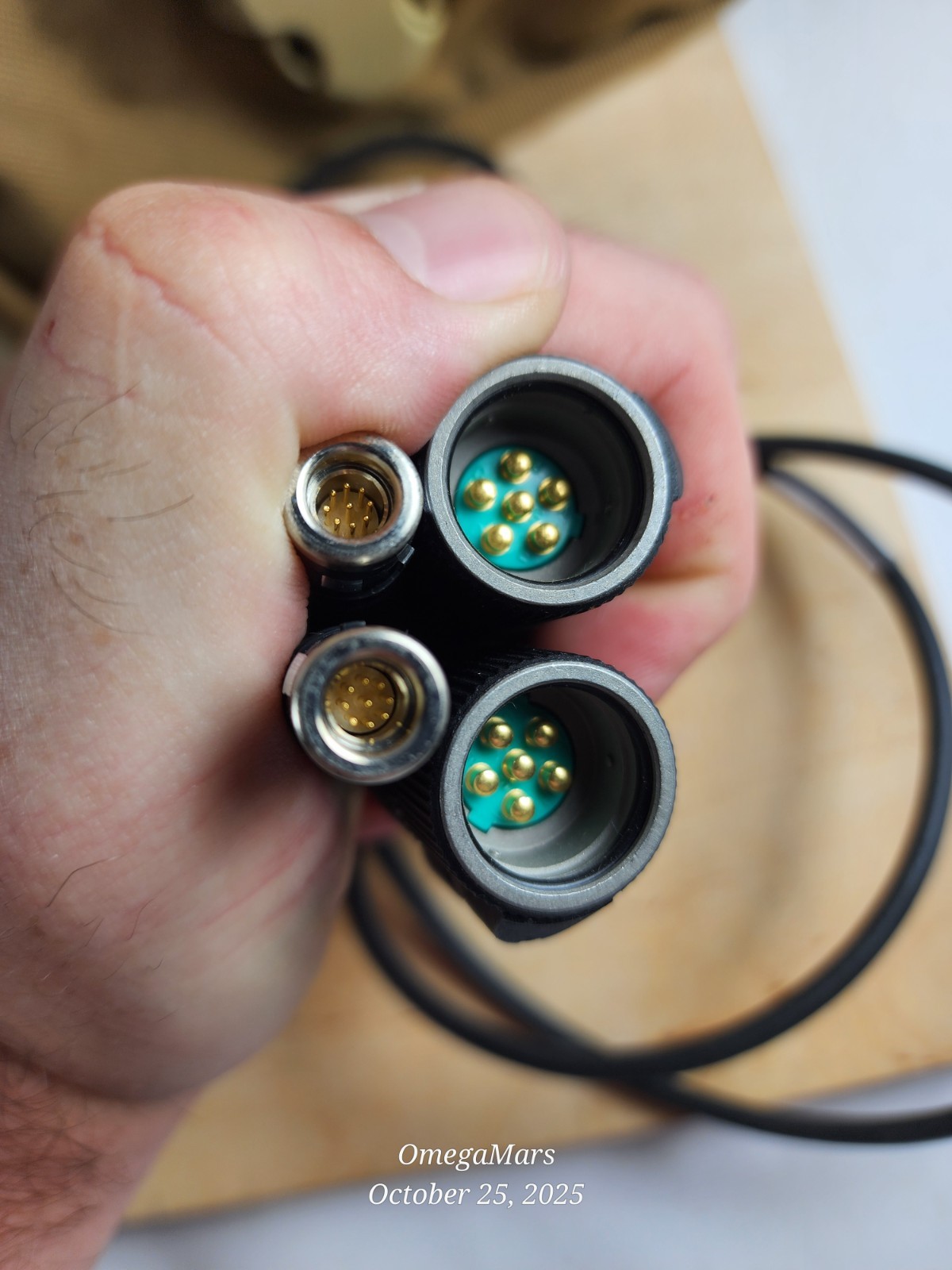 Invisio X50 TEA Dual Comm Digital Bone Conduction In-Ear Headset PTT Kit