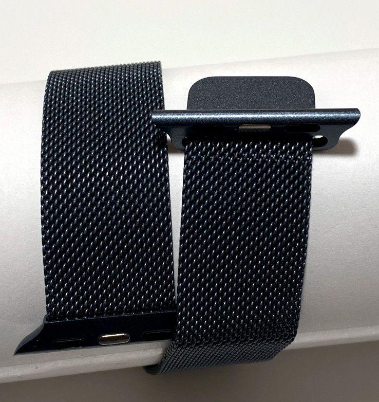 Magnetic Milanese Loop Watch Band for Apple Watch 38/40/42/44/45mm – Steel