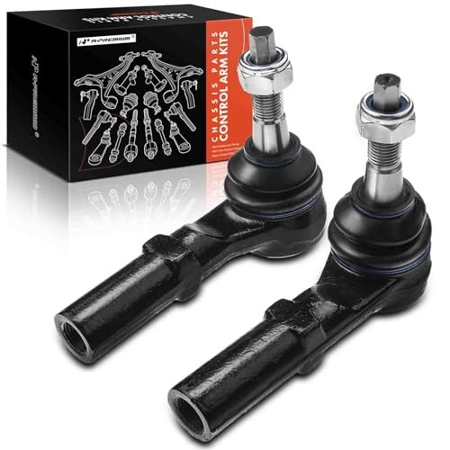 2 x Front Outer Tie Rod Ends, Compatible with Dodge Dakota 2000-2004, Durango