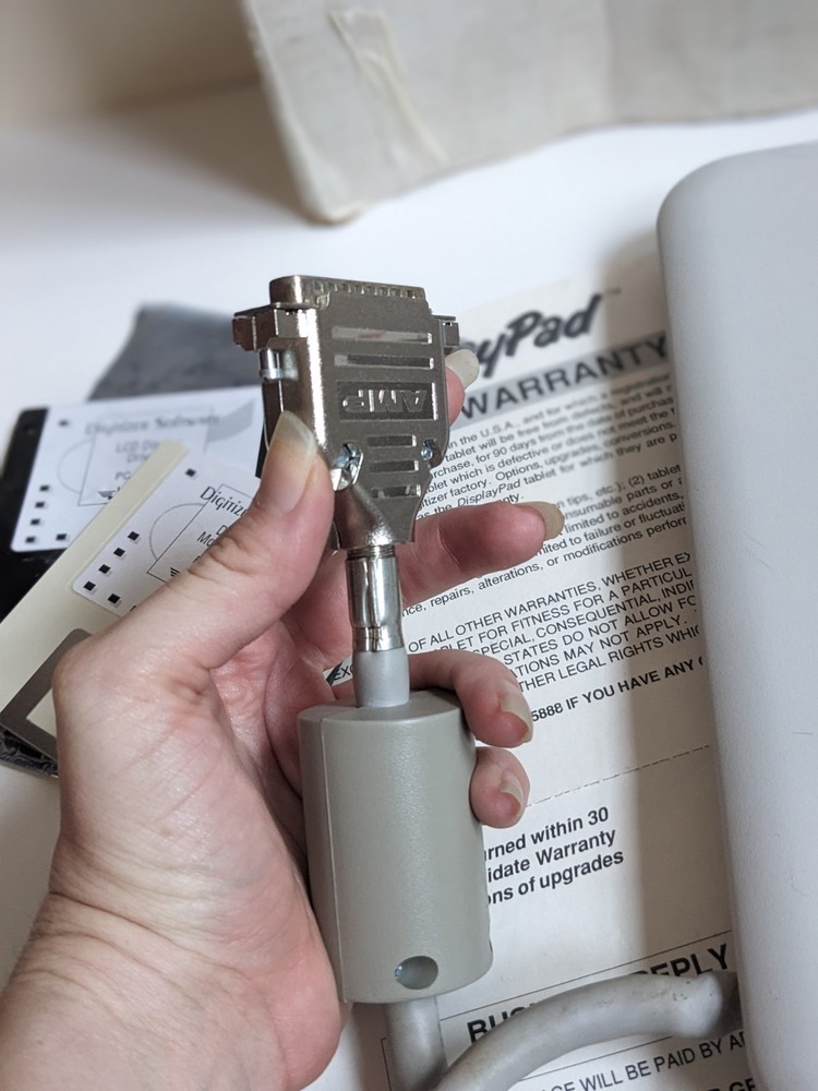 Vintage 1992 CalComp DisplayPad Desktop Pen-Based System Complete in Box Unteste